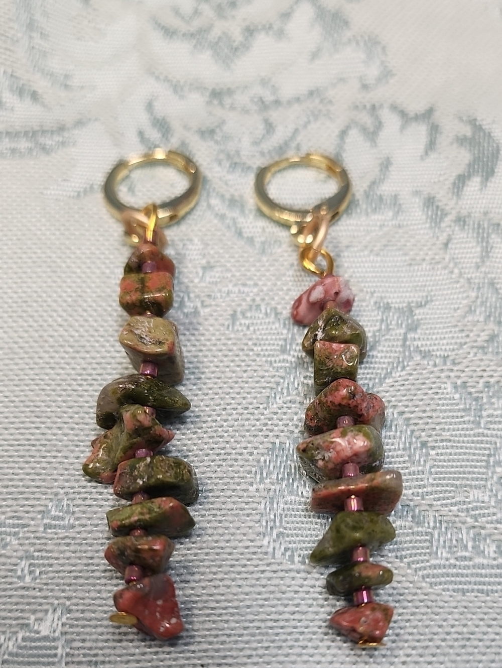 Leaverback Gemstone Earrings!